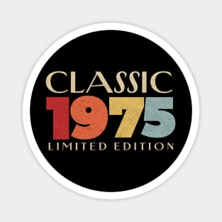 50th birthday, classic 1975 Magnet